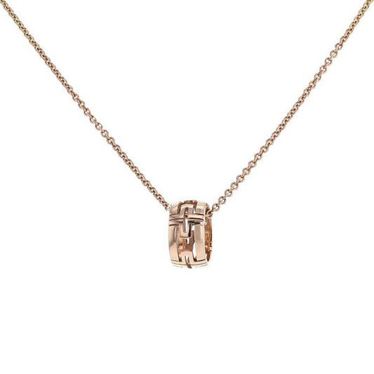 [Revel]PARENTESI NECKLACE PINK GOLD