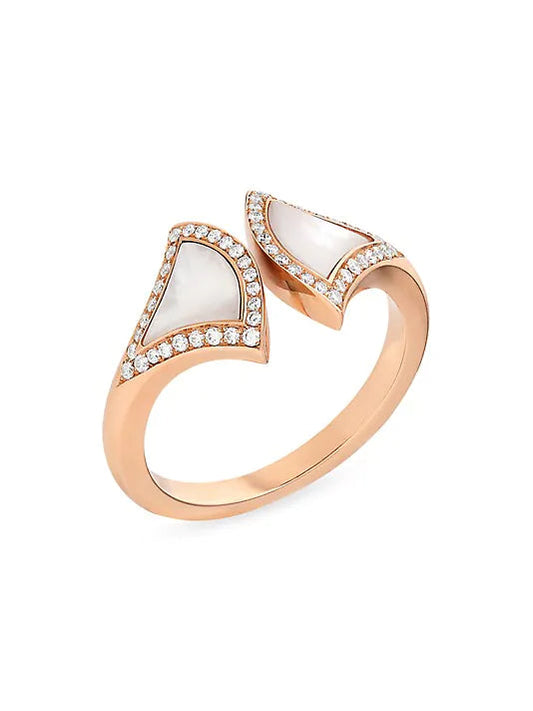 [Revel]DREAM MOP DIAMOND OPEN RING