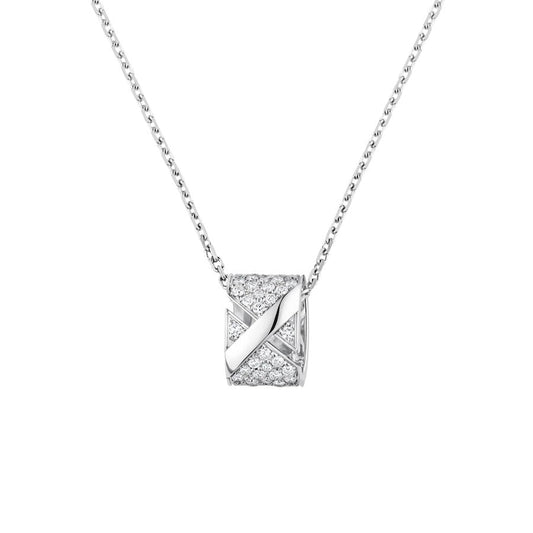 [Revel Jewelry]LIENS EVIDENCE DIAMOND PAVED NECKLACE