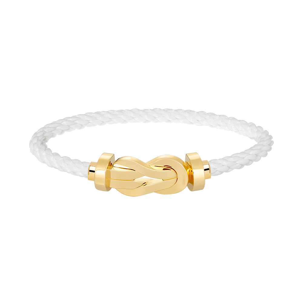 [Revel Jewelry]CHANCE LARGE 8 FIGURE BUCKLE NO DIAMOND BRACELET GOLD
