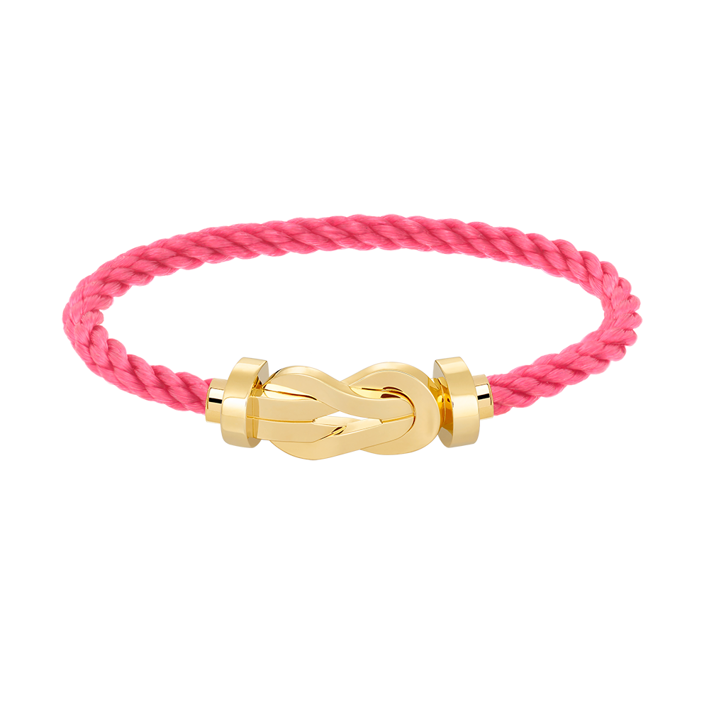 [Revel Jewelry]CHANCE LARGE 8 FIGURE BUCKLE NO DIAMOND BRACELET GOLD