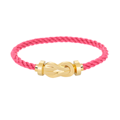[Revel Jewelry]CHANCE LARGE 8 FIGURE BUCKLE NO DIAMOND BRACELET GOLD