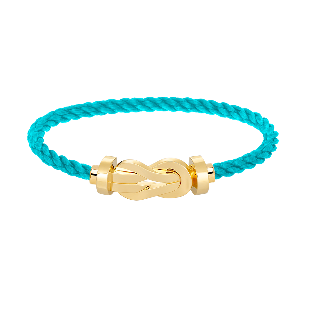 [Revel Jewelry]CHANCE LARGE 8 FIGURE BUCKLE NO DIAMOND BRACELET GOLD