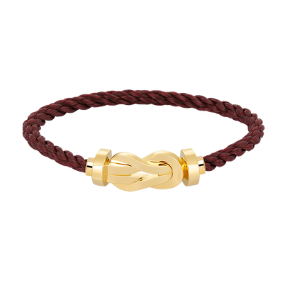 [Revel Jewelry]CHANCE LARGE 8 FIGURE BUCKLE NO DIAMOND BRACELET GOLD