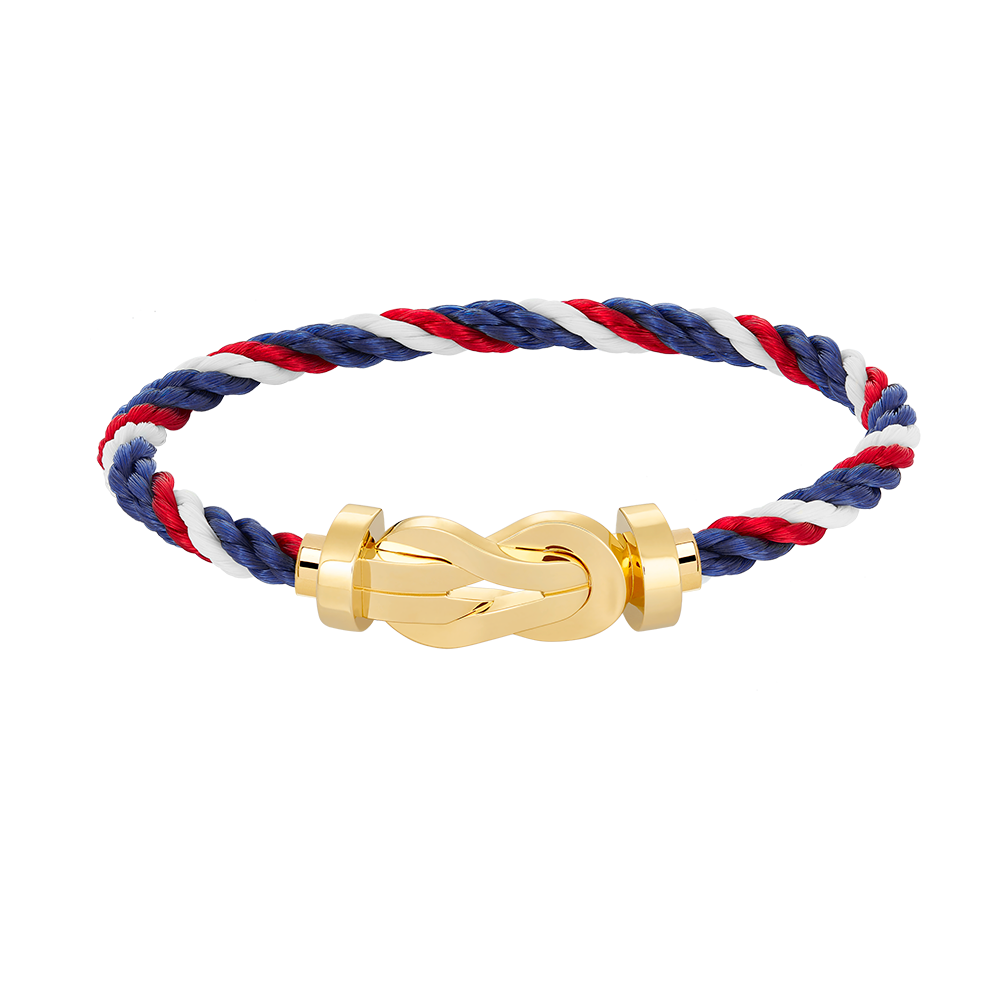 [Revel Jewelry]CHANCE LARGE 8 FIGURE BUCKLE NO DIAMOND BRACELET GOLD