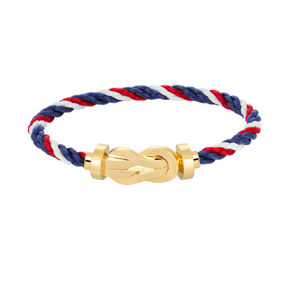 [Revel Jewelry]CHANCE LARGE 8 FIGURE BUCKLE NO DIAMOND BRACELET GOLD