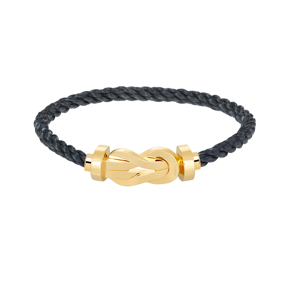 [Revel Jewelry]CHANCE LARGE 8 FIGURE BUCKLE NO DIAMOND BRACELET GOLD