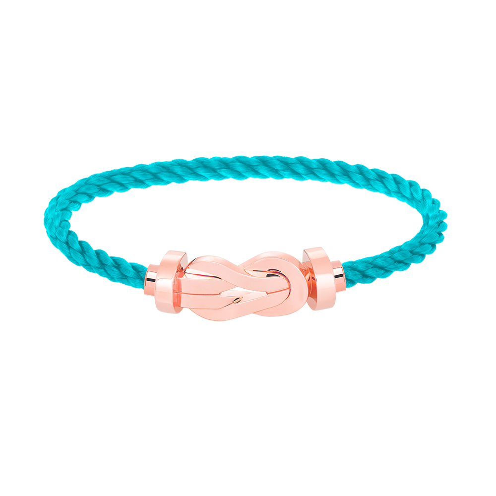 [Revel Jewelry]CHANCE LARGE 8 FIGURE BUCKLE NO DIAMOND BRACELET ROSE GOLD