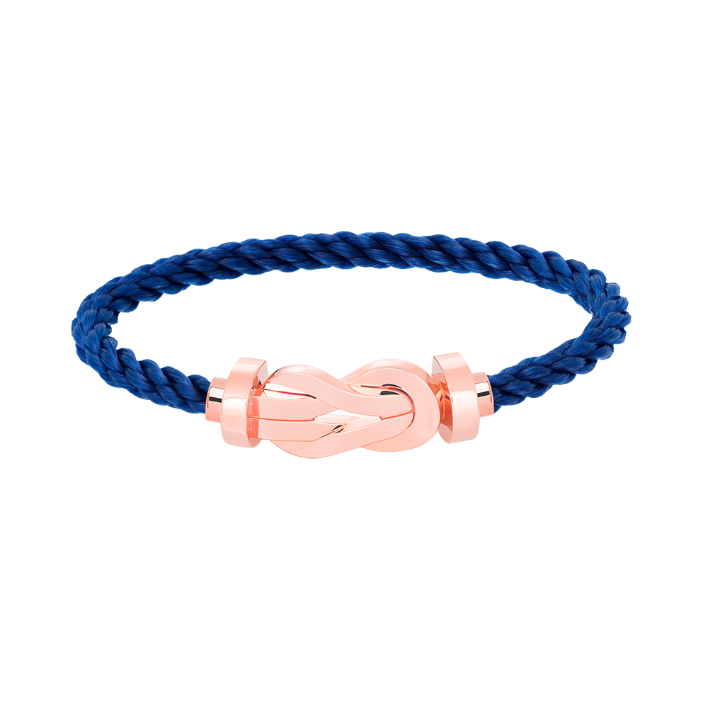 [Revel Jewelry]CHANCE LARGE 8 FIGURE BUCKLE NO DIAMOND BRACELET ROSE GOLD