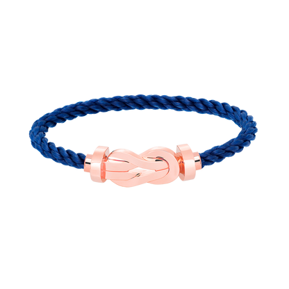 [Revel Jewelry]CHANCE LARGE 8 FIGURE BUCKLE NO DIAMOND BRACELET ROSE GOLD