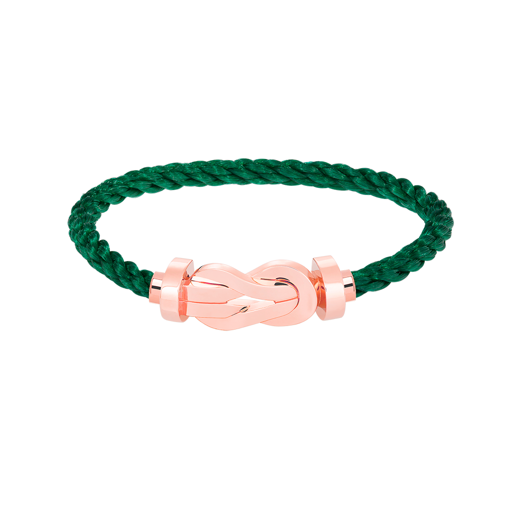 [Revel Jewelry]CHANCE LARGE 8 FIGURE BUCKLE NO DIAMOND BRACELET ROSE GOLD