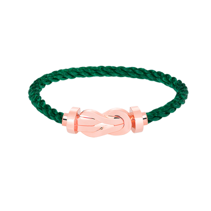 [Revel Jewelry]CHANCE LARGE 8 FIGURE BUCKLE NO DIAMOND BRACELET ROSE GOLD