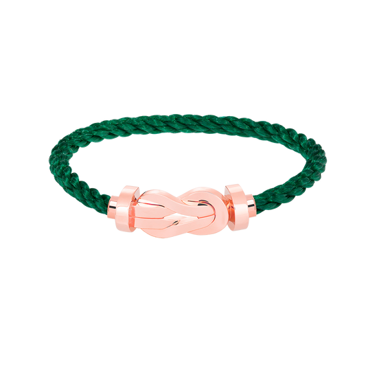 [Revel Jewelry]CHANCE LARGE 8 FIGURE BUCKLE NO DIAMOND BRACELET ROSE GOLD