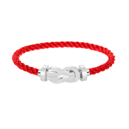 [Revel Jewelry]CHANCE LARGE 8 FIGURE BUCKLE NO DIAMOND BRACELET SILVER