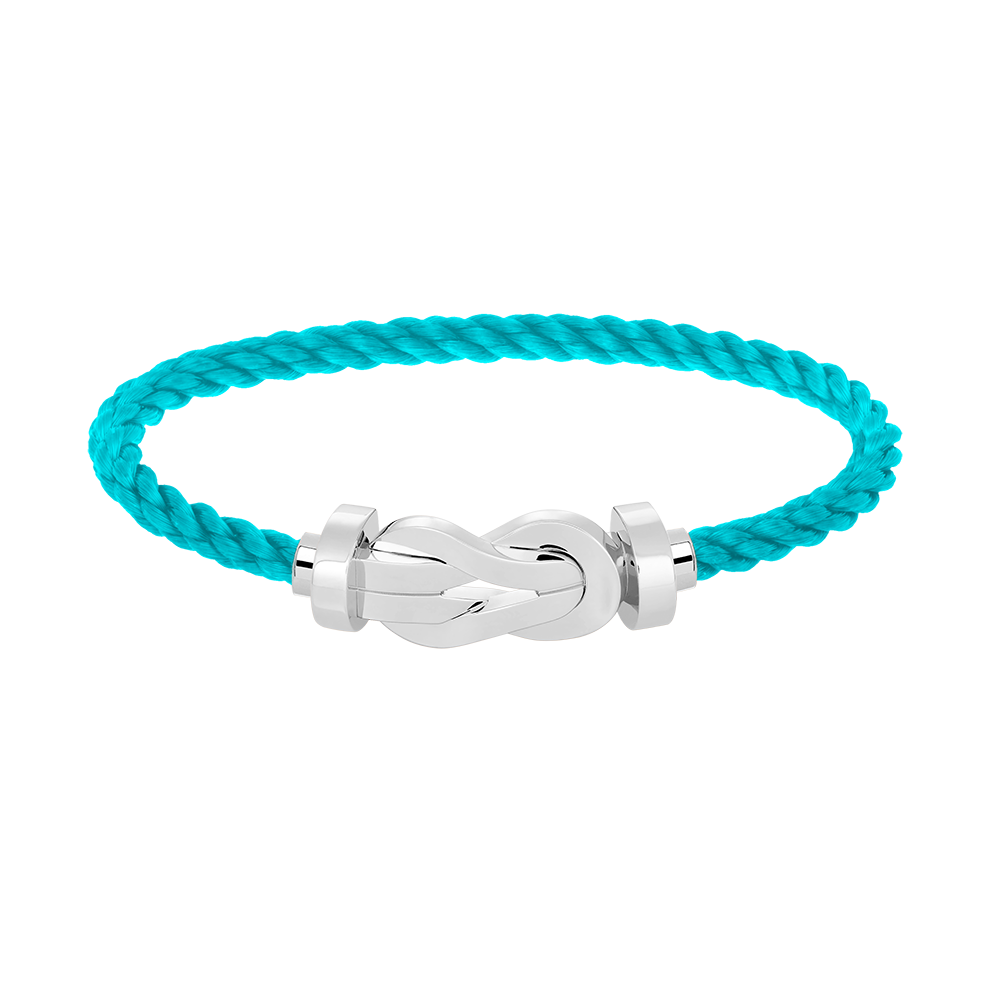 [Revel Jewelry]CHANCE LARGE 8 FIGURE BUCKLE NO DIAMOND BRACELET SILVER