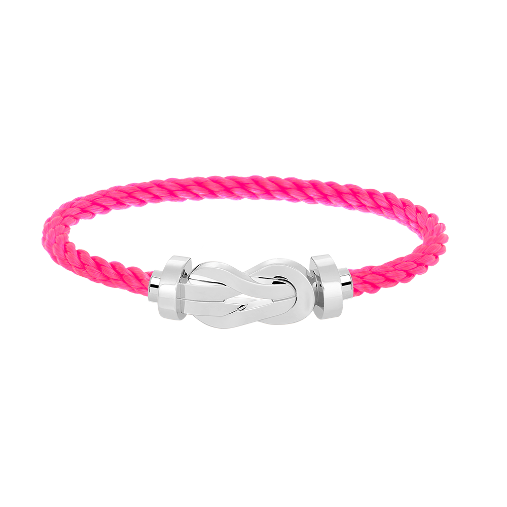 [Revel Jewelry]CHANCE LARGE 8 FIGURE BUCKLE NO DIAMOND BRACELET SILVER