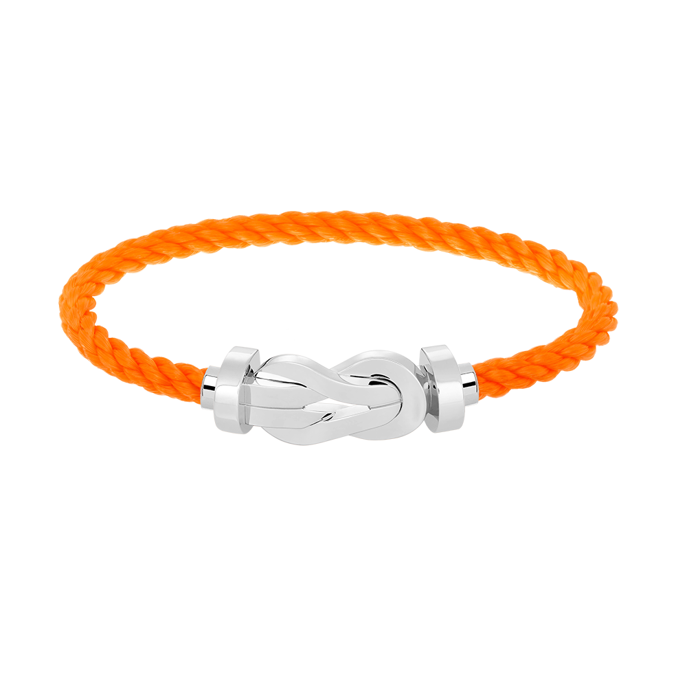 [Revel Jewelry]CHANCE LARGE 8 FIGURE BUCKLE NO DIAMOND BRACELET SILVER