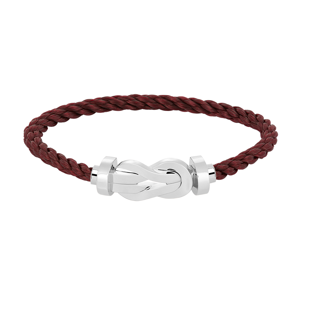 [Revel Jewelry]CHANCE LARGE 8 FIGURE BUCKLE NO DIAMOND BRACELET SILVER
