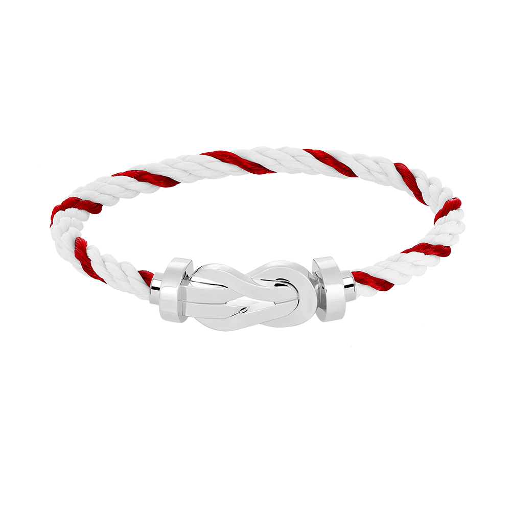 [Revel Jewelry]CHANCE LARGE 8 FIGURE BUCKLE NO DIAMOND BRACELET SILVER