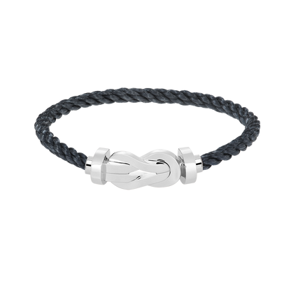 [Revel Jewelry]CHANCE LARGE 8 FIGURE BUCKLE NO DIAMOND BRACELET SILVER