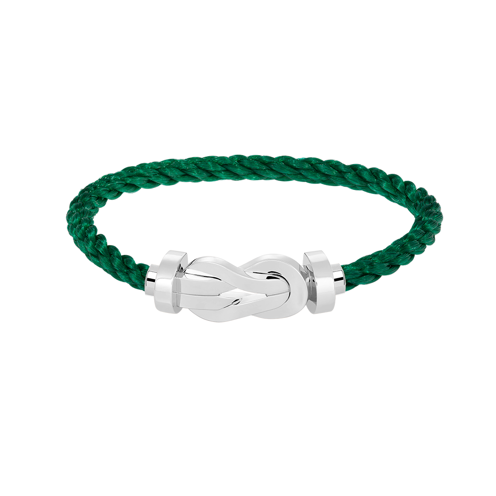 [Revel Jewelry]CHANCE LARGE 8 FIGURE BUCKLE NO DIAMOND BRACELET SILVER