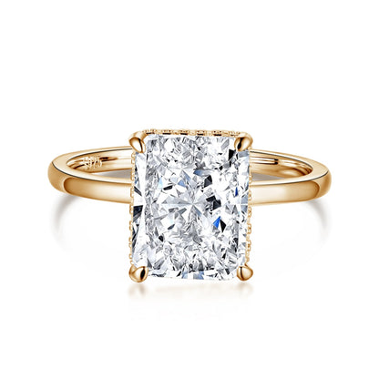 [Revel Jewelry]4.0 Carat Ornate Enchanting Radiand Cut Banquet Ring