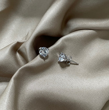 [Revel Jewelry]Dainty Round Shape Earrings