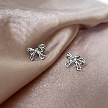 [Revel Jewelry]Dainty Bow Shape Earrings