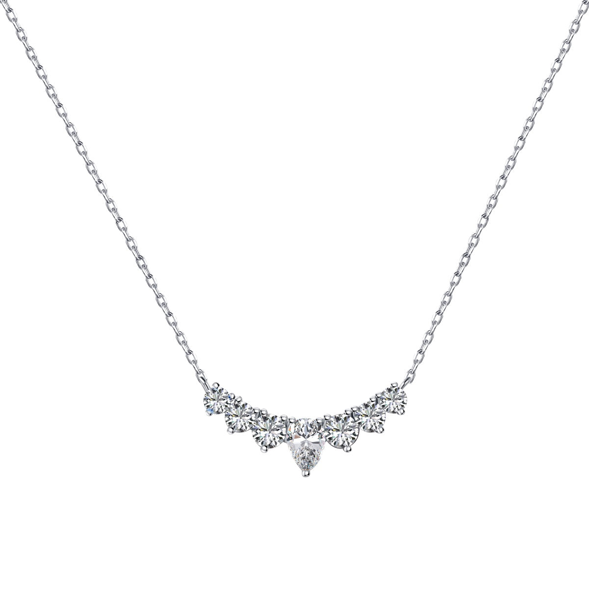 [Revel Jewelry]Zarte Bunte Herz-Halskette