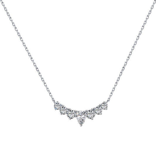 [Revel Jewelry]Zarte Bunte Herz-Halskette