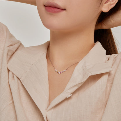 [Revel Jewelry]Regenbogenhalskette "Dazzling"