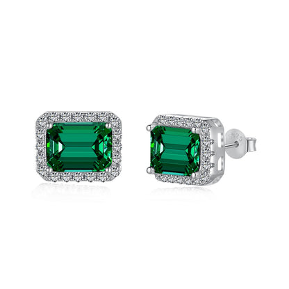 [Revel Jewelry]Luxurious Dainty Emerald Cut Banquet Earrings
