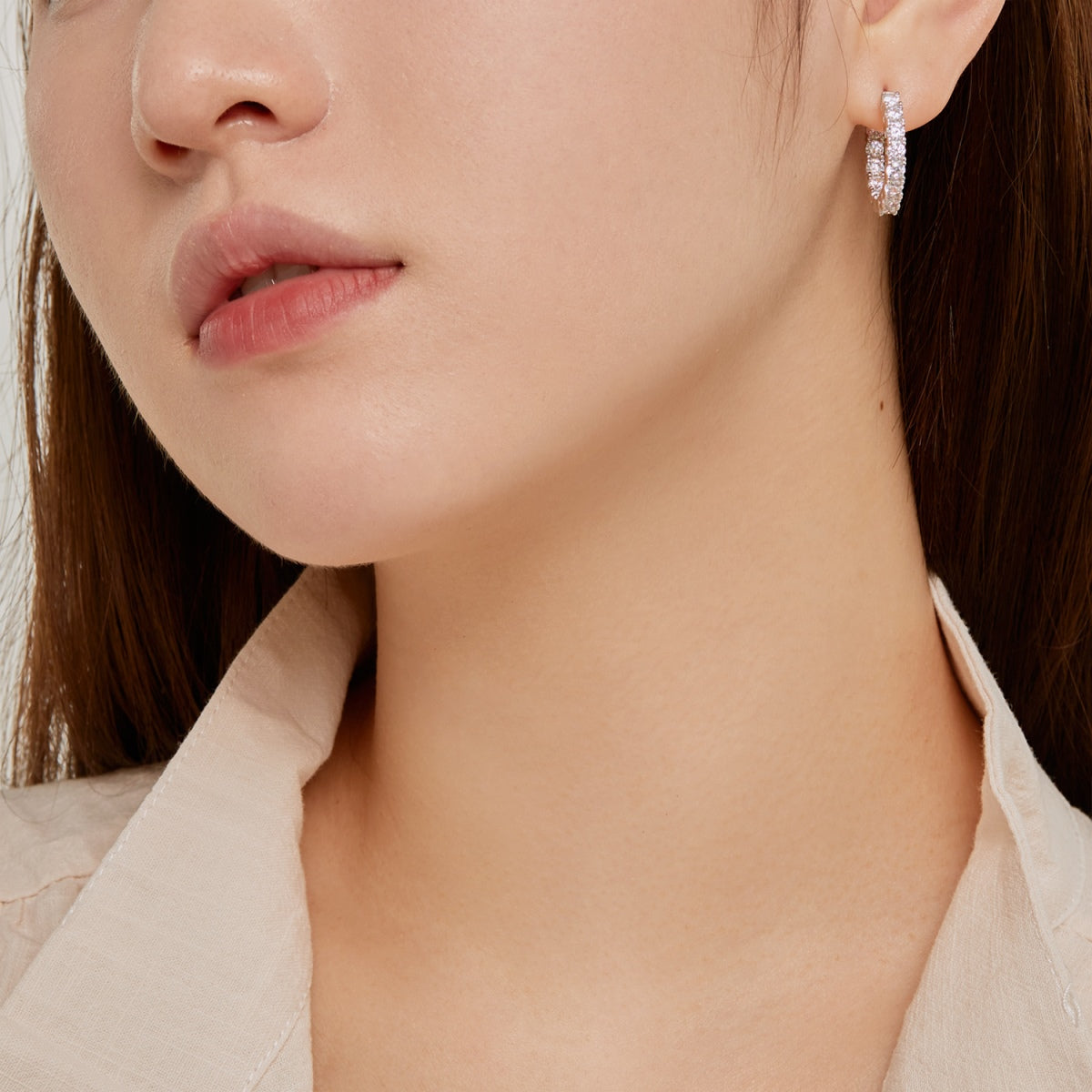 [Revel Jewelry]Unique Round Cut Daily Earrings