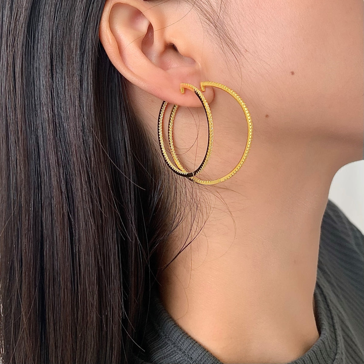 [Revel Jewelry]Popular Large Hoop Earrings