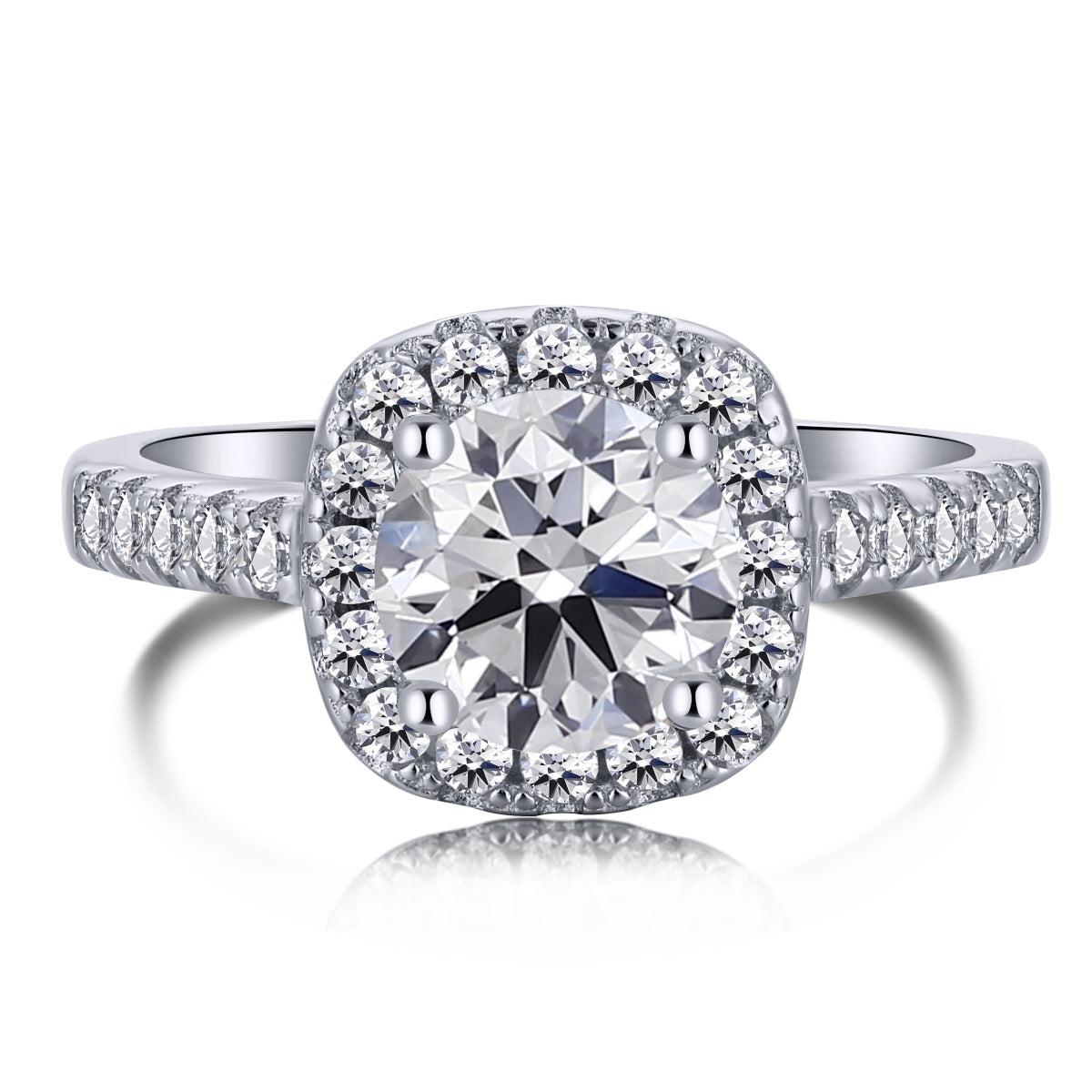[Revel Jewelry]Dazzling Resplendent Round Cut Wedding Ring