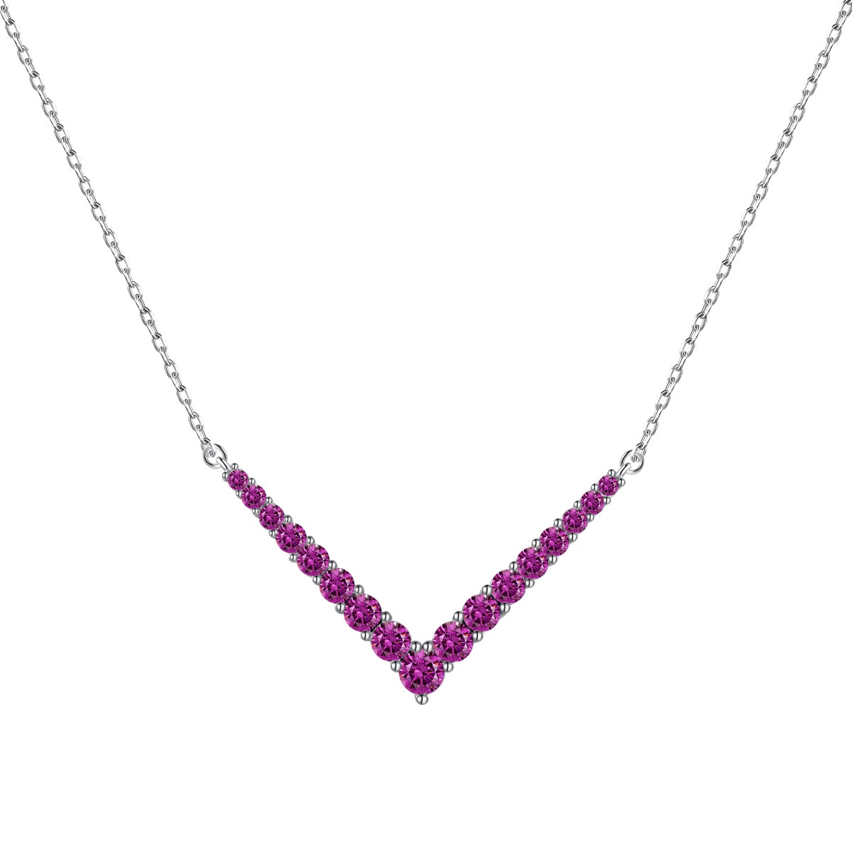 [Revel Jewelry]Ornate Round Cut Halskette