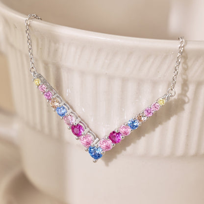 [Revel Jewelry]Ornate Round Cut Halskette