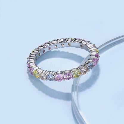 [Revel Jewelry]Dazzling Resplendent Round Cut Party Ring