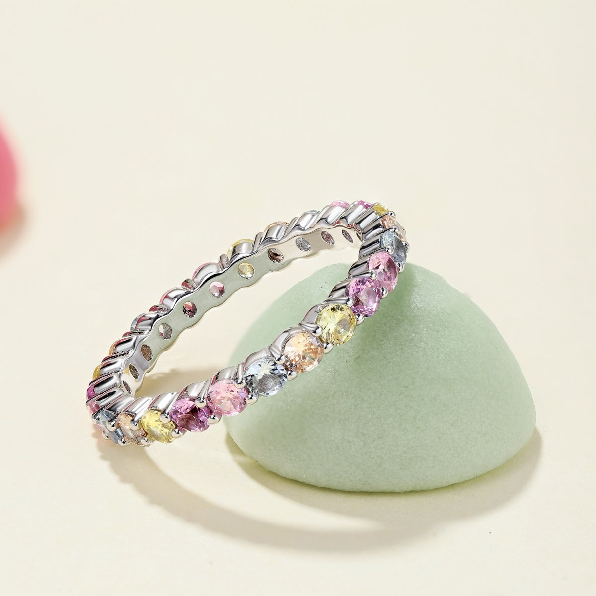 [Revel Jewelry]Dazzling Resplendent Round Cut Party Ring