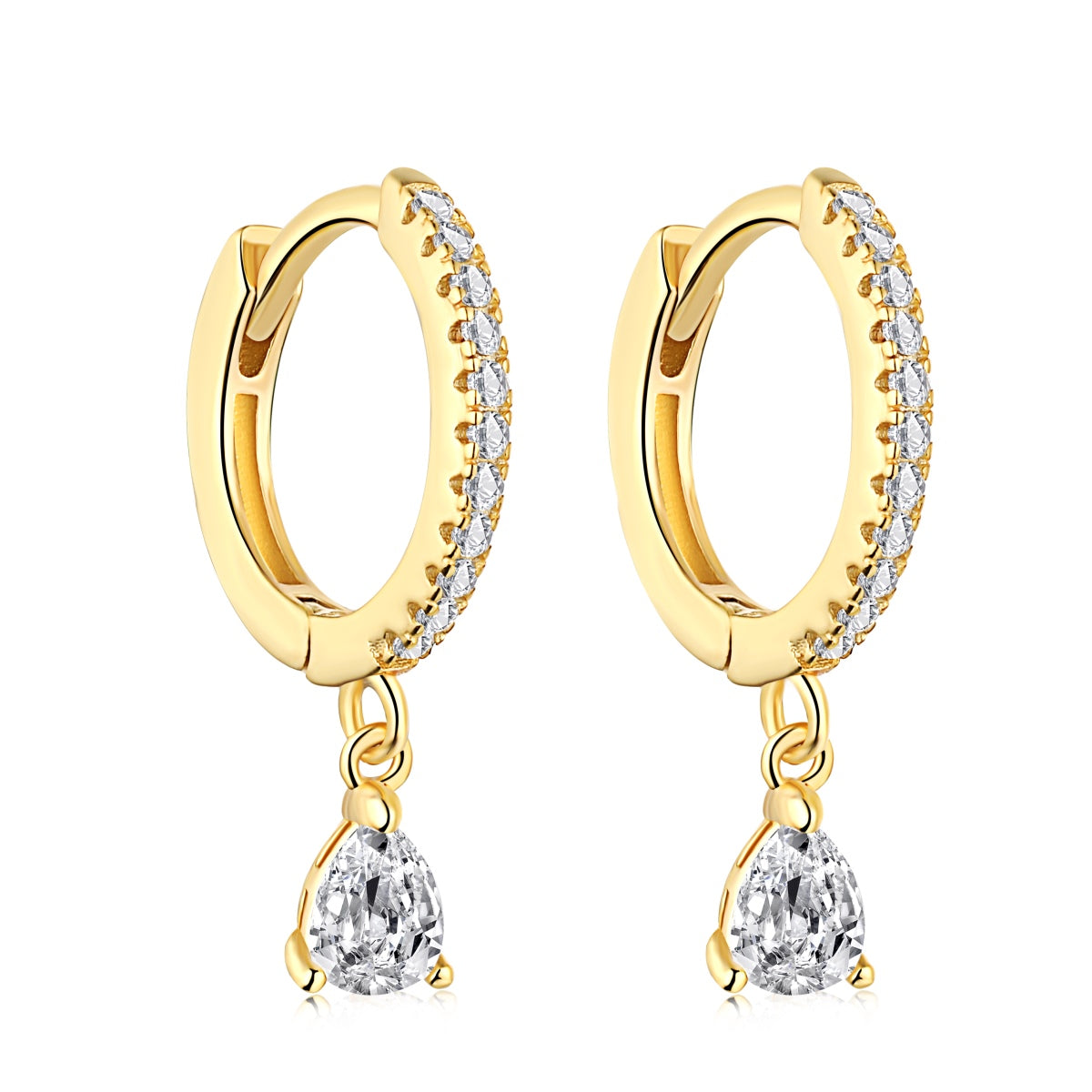 [Revel Jewelry]Luxurious Geometric Drop Earrings