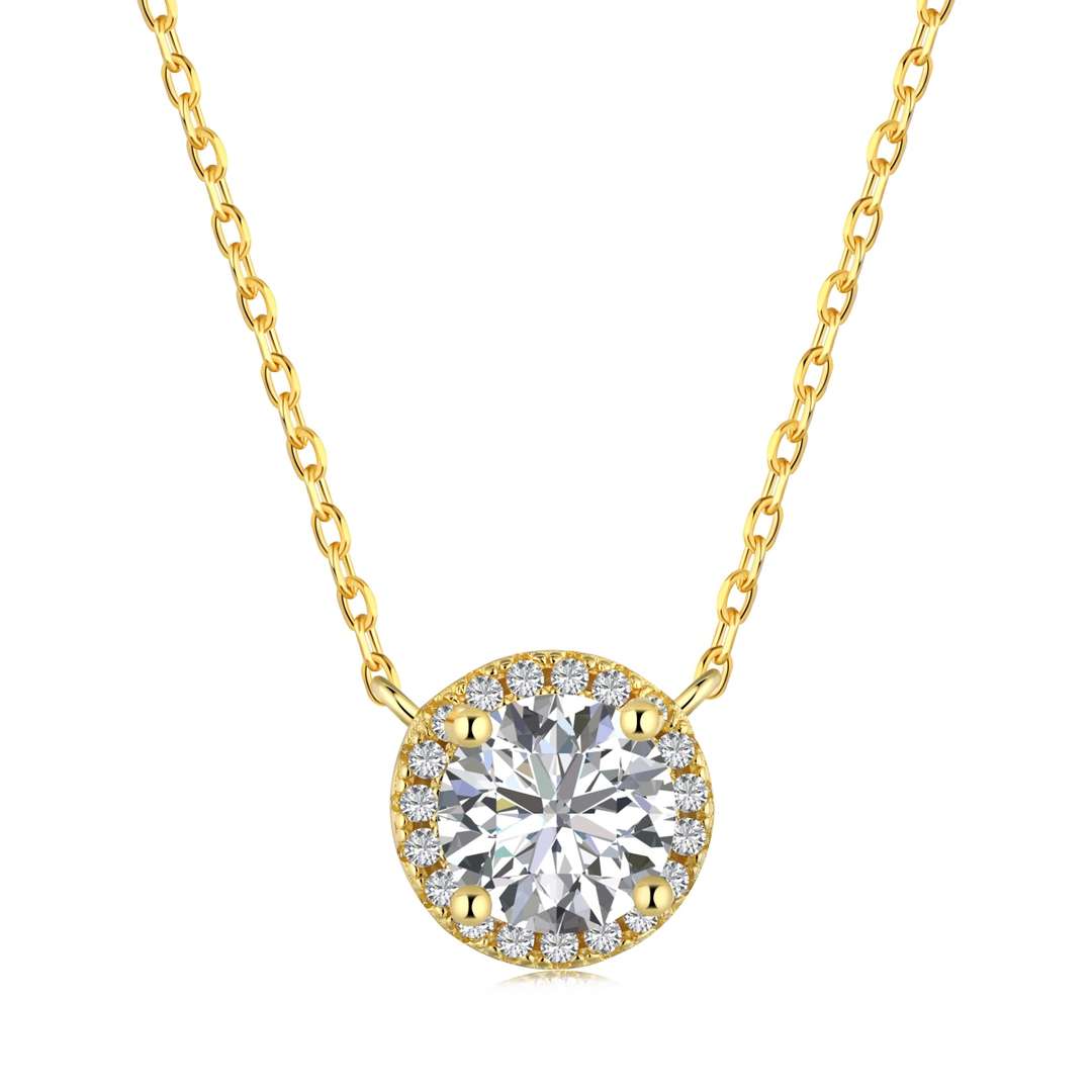 [Revel Jewelry]Luxurious Round Cut Necklace