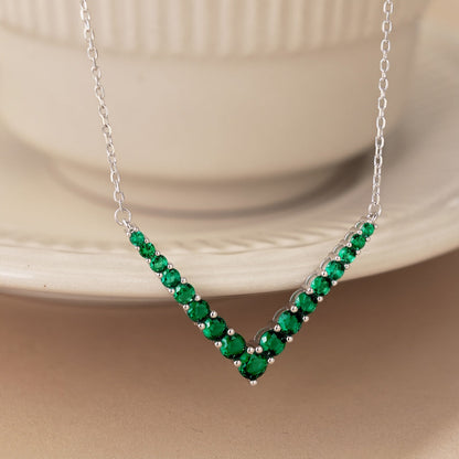 [Revel Jewelry]Ornate Round Cut Halskette