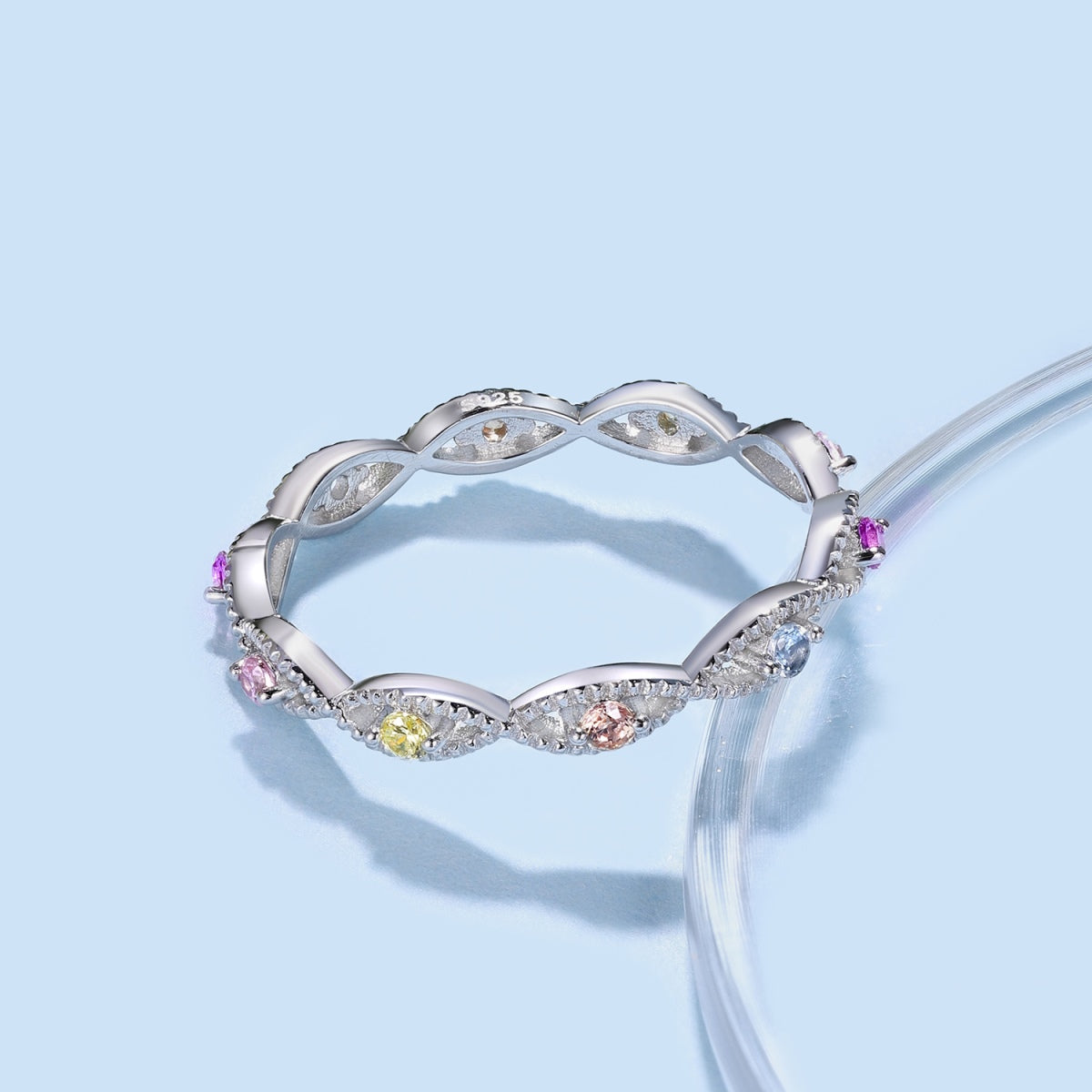 [Revel Jewelry]Elegant Energetic Round Cut Daily Ring