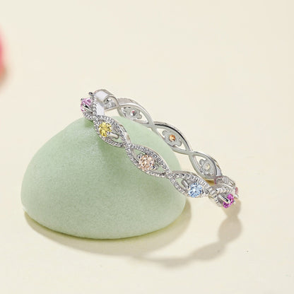 [Revel Jewelry]Elegant Energetic Round Cut Daily Ring