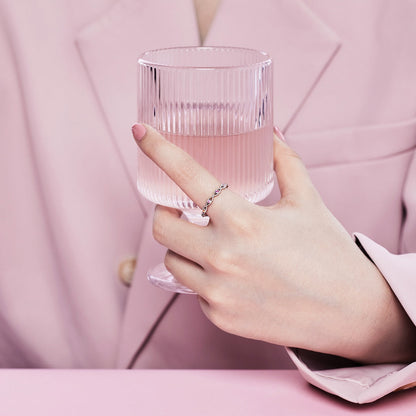 [Revel Jewelry]Elegant Energetic Round Cut Daily Ring