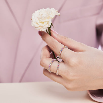 [Revel Jewelry]Elegant Energetic Round Cut Daily Ring