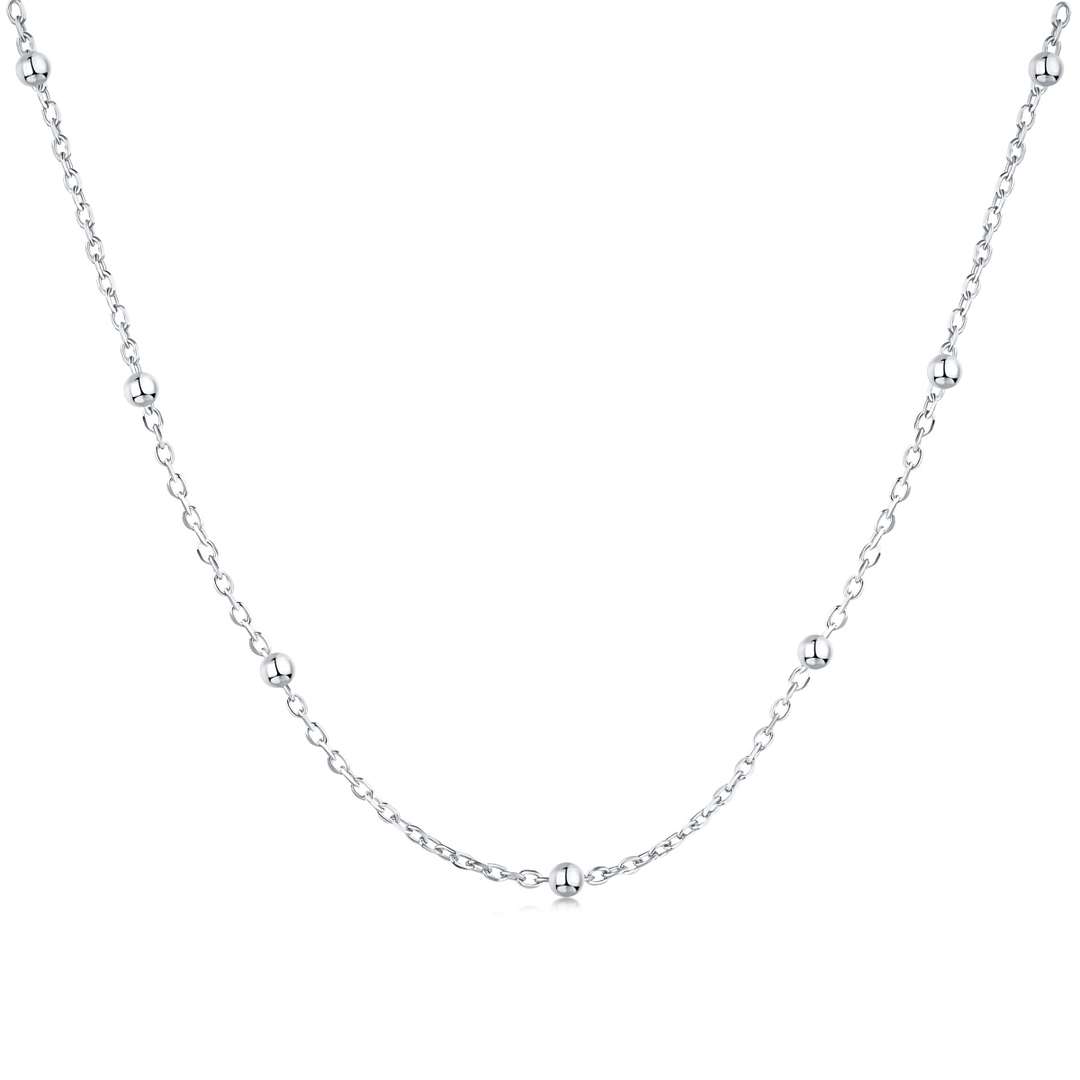 [Revel Jewelry]Small Bead Clavicle Chain Simple Necklace