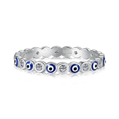 [Revel Jewelry]Sparkling Vibrant Round Shape Daily Ring