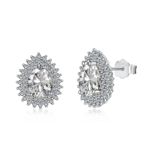 [Revel Jewelry]Delicate Gorgeous Pear Cut Daily Earrings