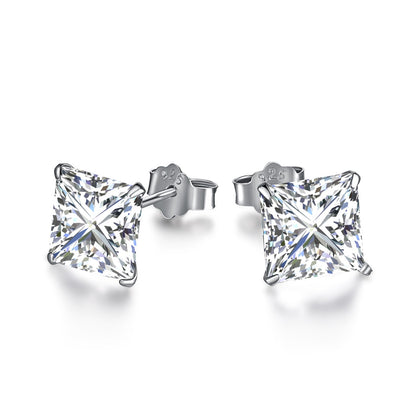 [Revel Jewelry]Ornate Square Shape Earrings